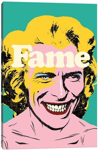 Fame Canvas Art Print - David Bowie