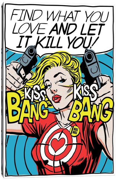 Find What You Love Canvas Art Print - Butcher Billy