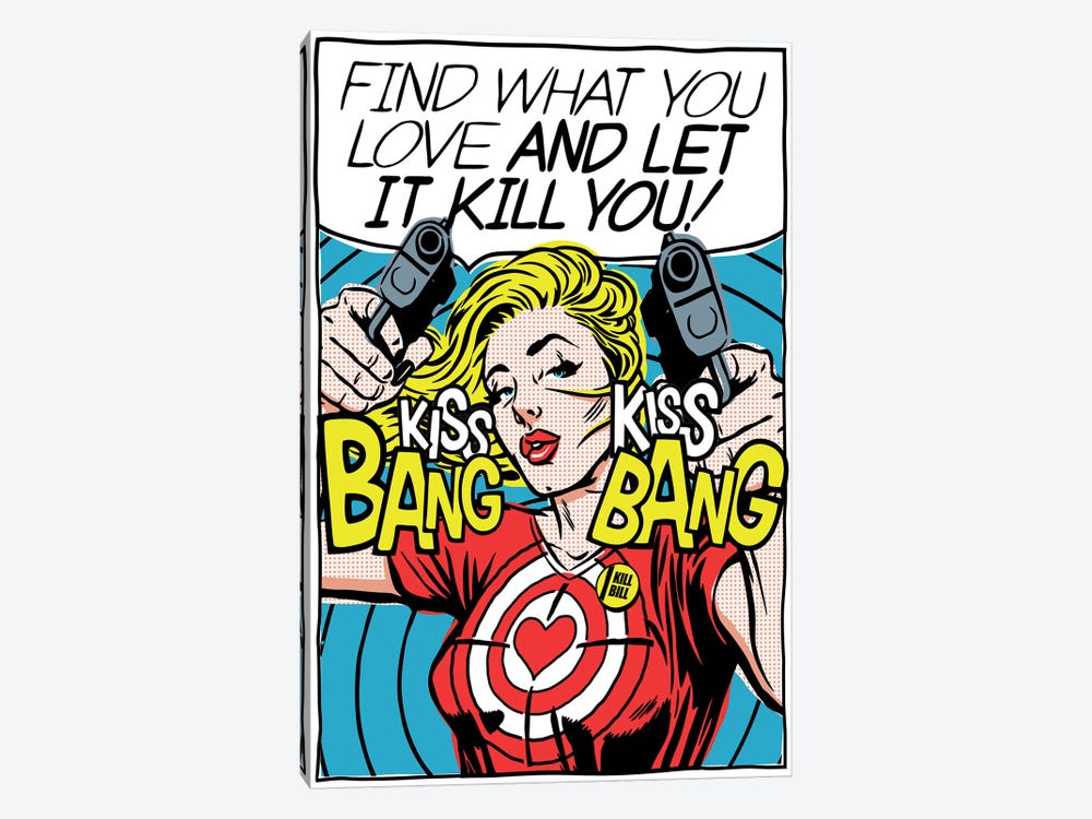 Find What You Love by Butcher Billy 1-piece Canvas Art Print