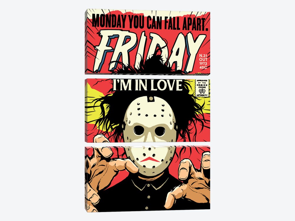 Friday by Butcher Billy 3-piece Canvas Artwork