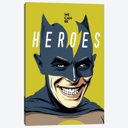 Heroes Canvas Print #BBY126} by Butcher Billy Art Print