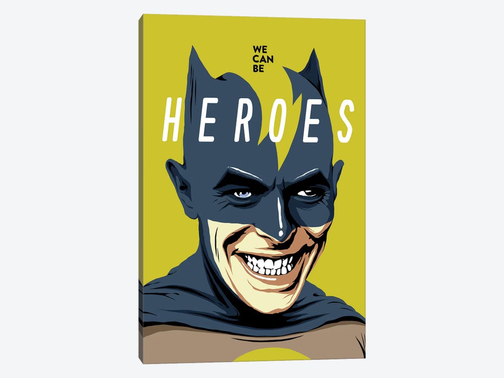 Heroes by Butcher Billy 1-piece Canvas Print