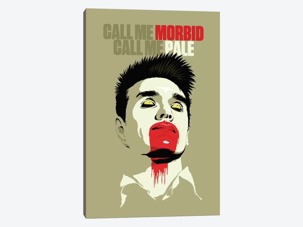 Call Me Morbid Call Me Pale by Butcher Billy 1-piece Canvas Art