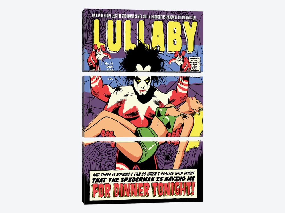 Lullaby by Butcher Billy 3-piece Canvas Art Print