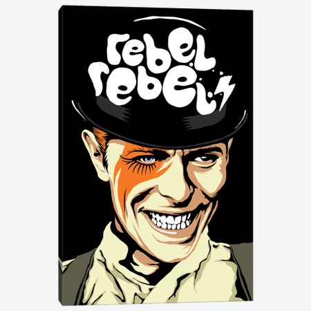 Rebel Rebel Canvas Print #BBY142} by Butcher Billy Canvas Artwork