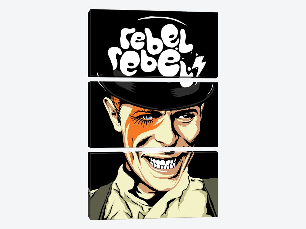 Rebel Rebel by Butcher Billy 3-piece Canvas Print