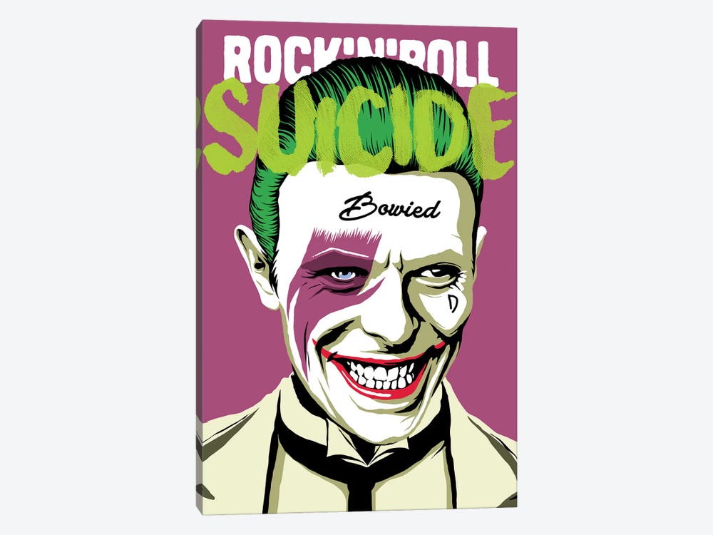 Rock 'n' Roll Suicide by Butcher Billy 1-piece Canvas Art