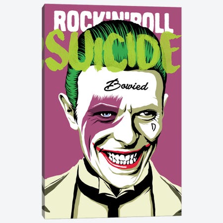 Rock 'n' Roll Suicide Canvas Print #BBY143} by Butcher Billy Canvas Wall Art
