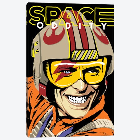 Space Oddity Canvas Print #BBY149} by Butcher Billy Canvas Artwork