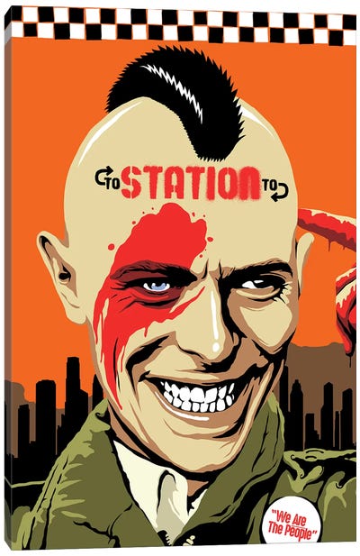 Station To Station Canvas Art Print - Taxi Driver