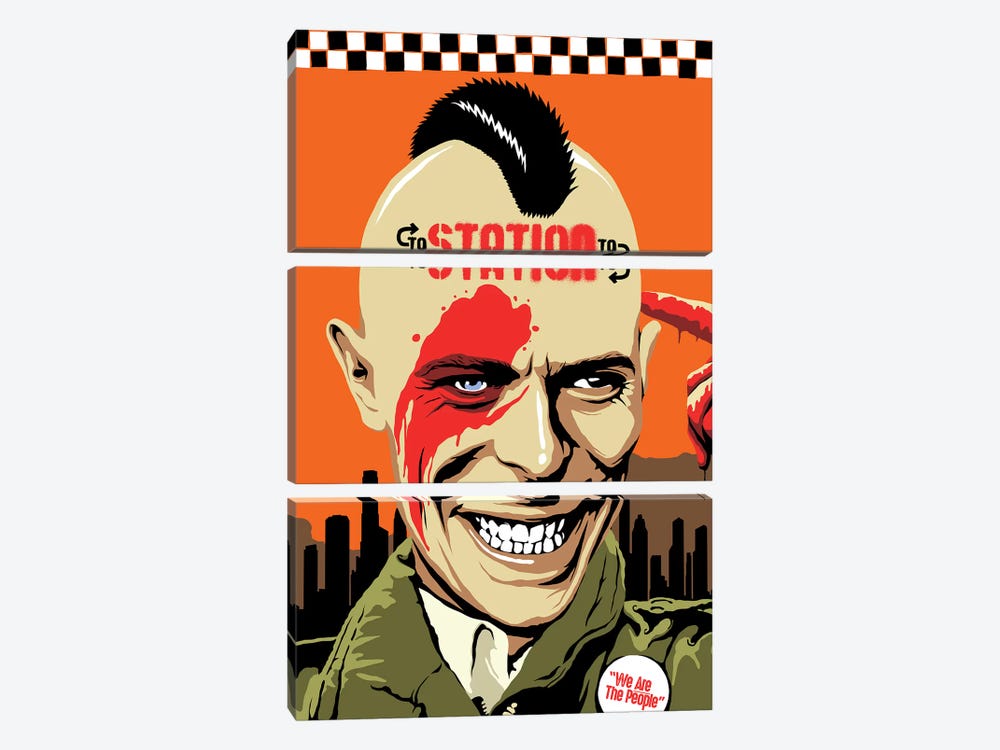 Station To Station by Butcher Billy 3-piece Canvas Print