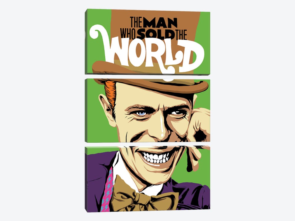 The Man Who Sold The World by Butcher Billy 3-piece Canvas Print