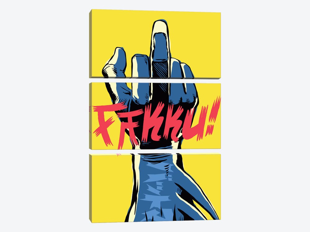 The Middle by Butcher Billy 3-piece Canvas Wall Art