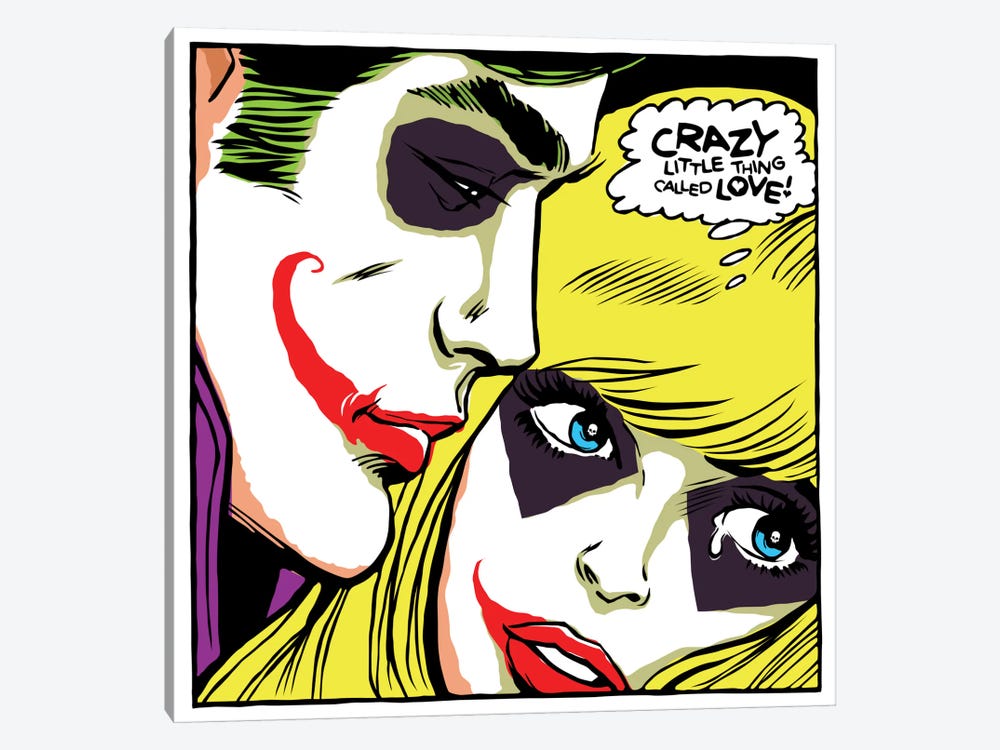 Crazy Little Thing Called Love by Butcher Billy 1-piece Canvas Art Print