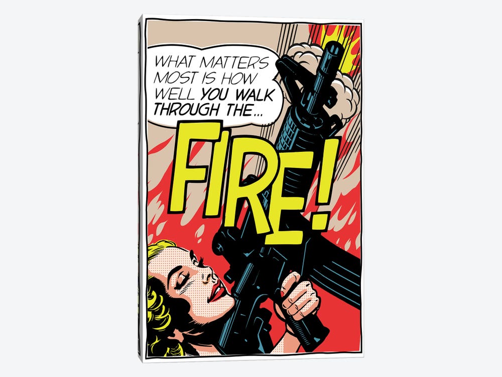 Walk Through The Fire by Butcher Billy 1-piece Canvas Print