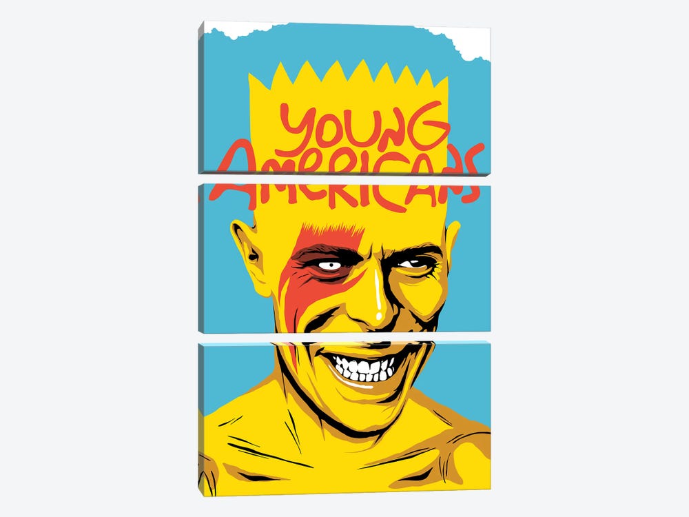 Young Americans by Butcher Billy 3-piece Canvas Wall Art