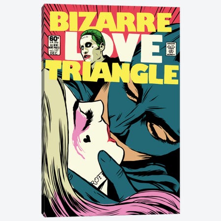 Bizarre Love Triangle - Suicide Edition Canvas Print #BBY171} by Butcher Billy Canvas Print