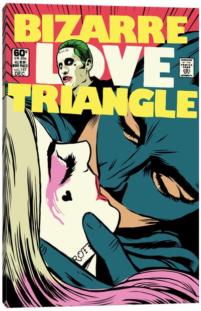 Bizarre Love Triangle - Suicide Edition Canvas Art Print - Butcher Billy