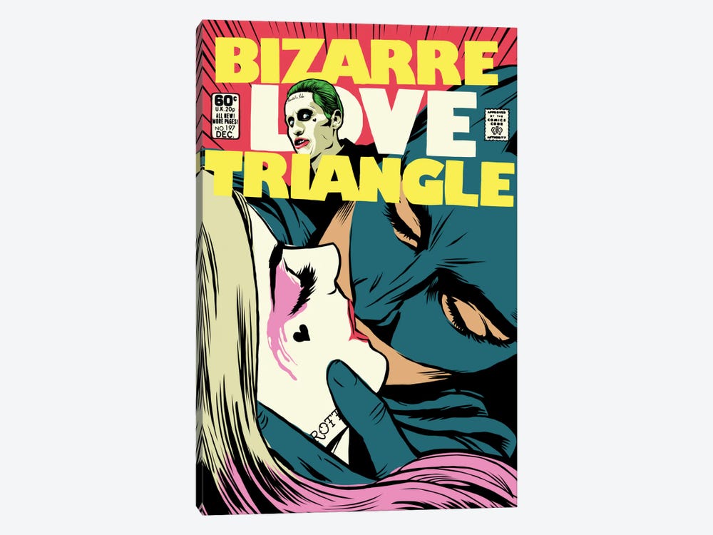 Bizarre Love Triangle - Suicide Edition by Butcher Billy 1-piece Canvas Art Print