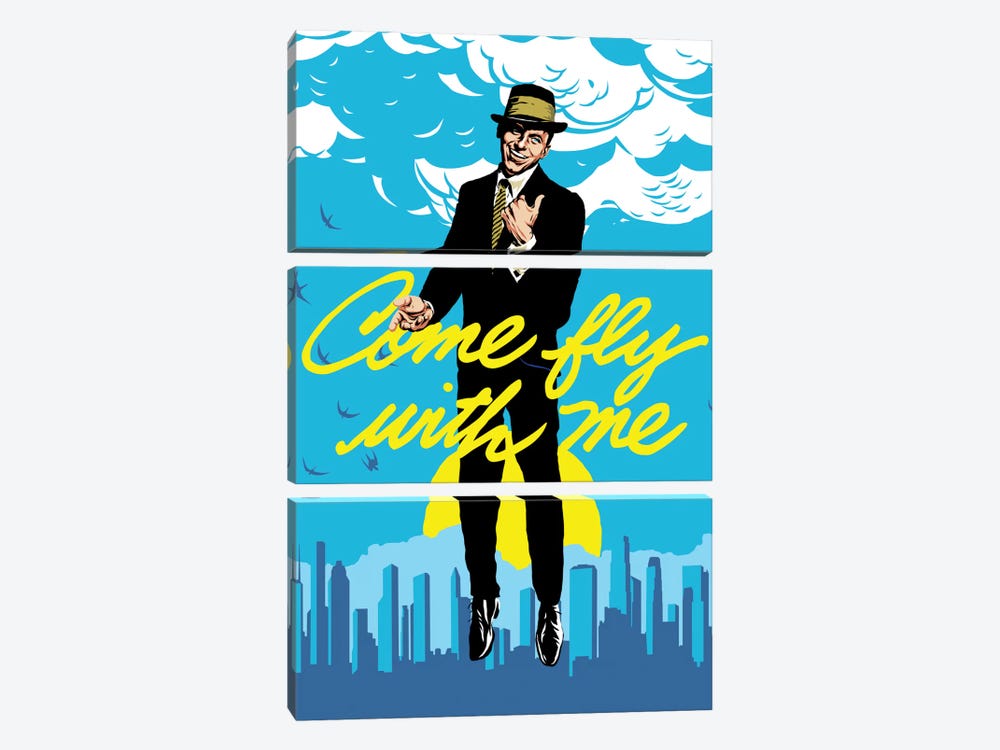 Fly by Butcher Billy 3-piece Canvas Art