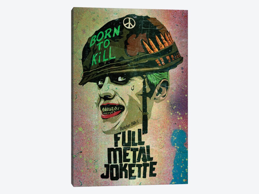 Full Metal Jokette by Butcher Billy 1-piece Canvas Print