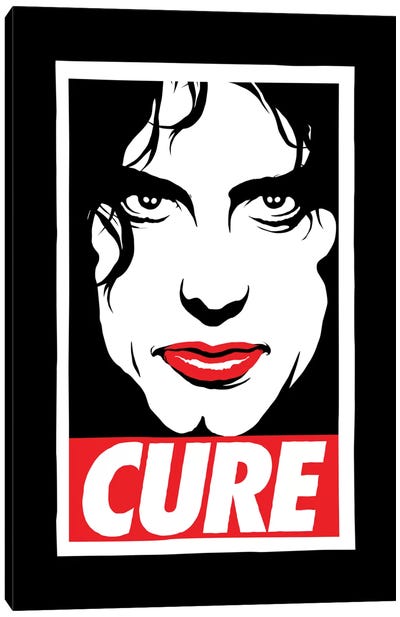Goth Canvas Art Print - The Cure