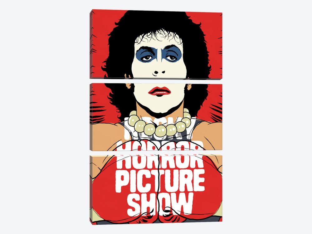 Horror Picture by Butcher Billy 3-piece Canvas Wall Art