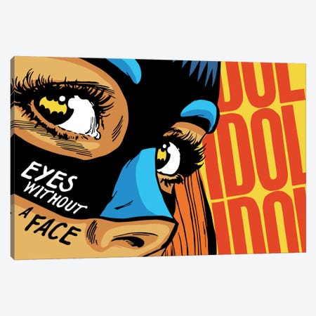 Eyes Without a Face Canvas Print #BBY18} by Butcher Billy Canvas Artwork