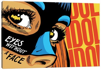 Eyes Without a Face Canvas Art Print - Butcher Billy