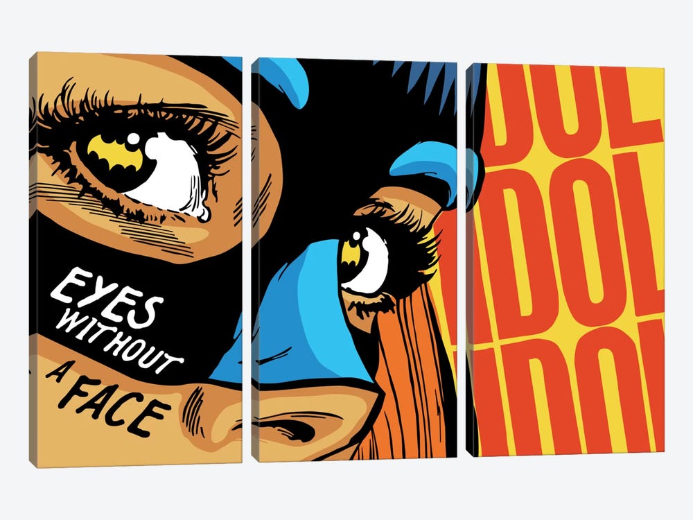 Eyes Without a Face by Butcher Billy 3-piece Canvas Artwork