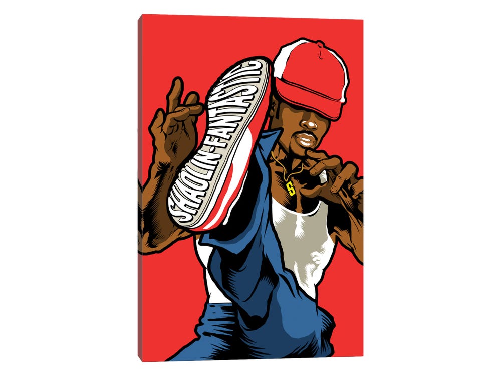 Shaolin  Canvas (from 12x12 to 24x36) – Justin Kral Art & Lifestyle Store