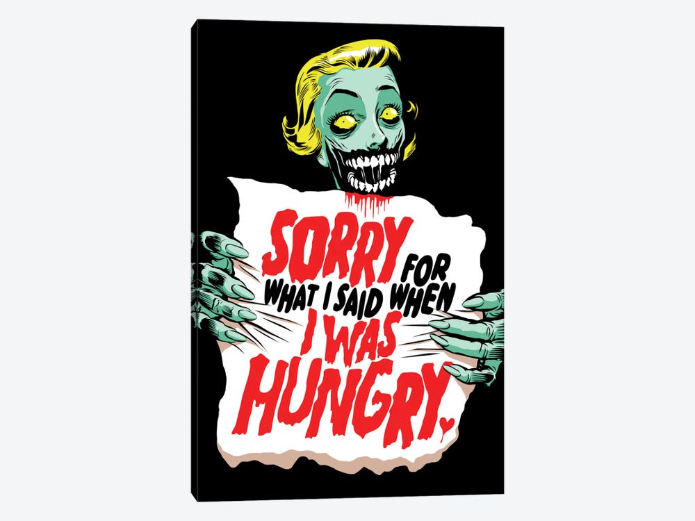 Sorry Zombie by Butcher Billy 1-piece Art Print