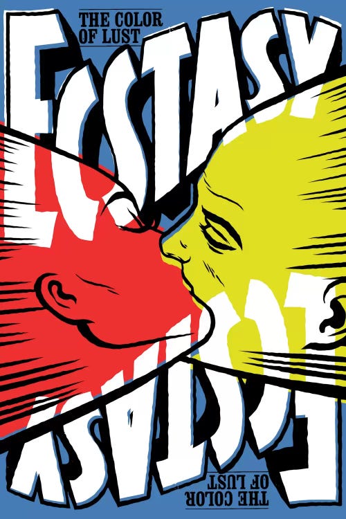 The Color Of Lust by Butcher Billy wall art