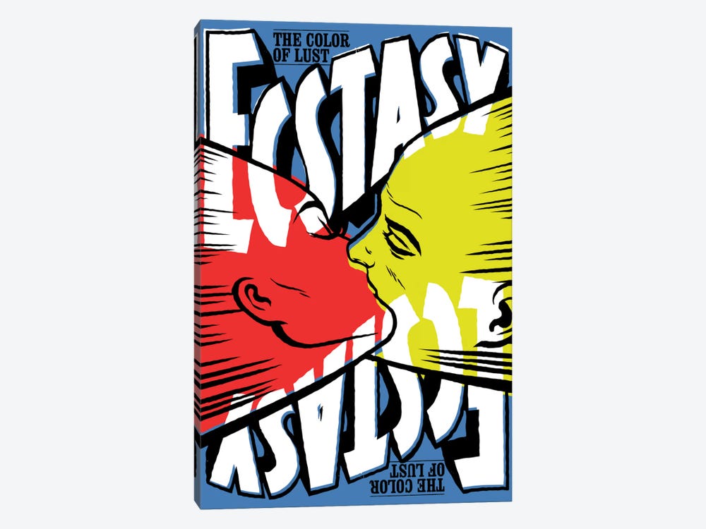 The Color Of Lust by Butcher Billy 1-piece Canvas Artwork
