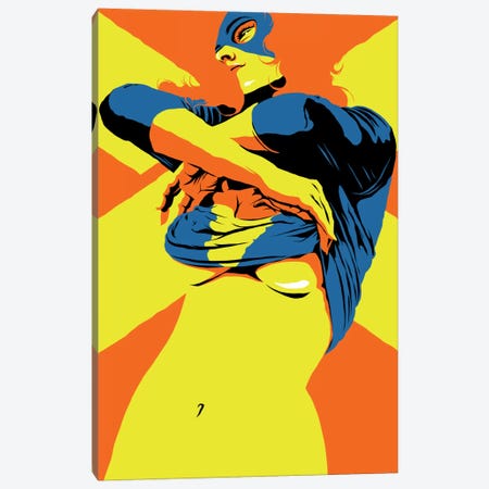 The Naked Power Canvas Print #BBY205} by Butcher Billy Canvas Art