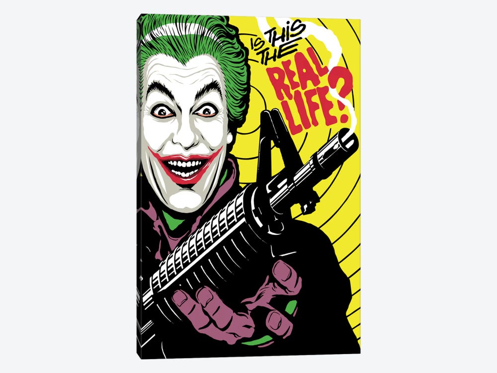 The Real Life by Butcher Billy 1-piece Canvas Art Print