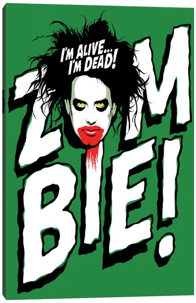 Zombie! Canvas Art Print - Butcher Billy