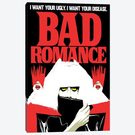 Bad Romance Canvas Print #BBY216} by Butcher Billy Canvas Print
