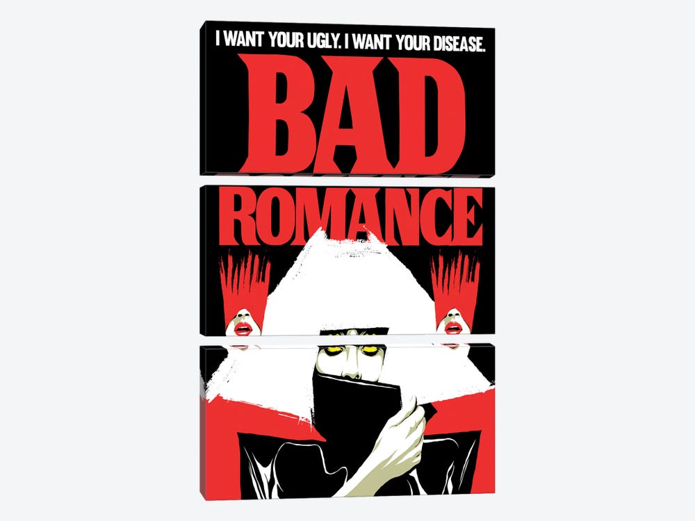 Bad Romance by Butcher Billy 3-piece Canvas Artwork