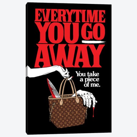 Everytime You Go Away Canvas Print #BBY226} by Butcher Billy Canvas Art