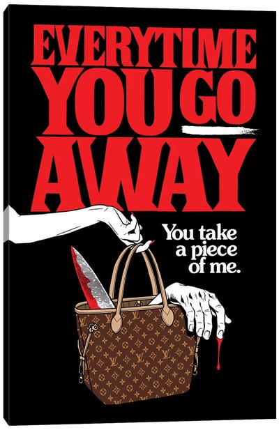 Everytime You Go Away Canvas Art Print - Butcher Billy