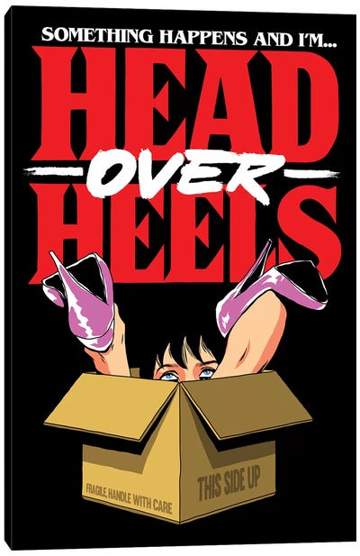 Head Over Heels Canvas Art Print - Butcher Billy