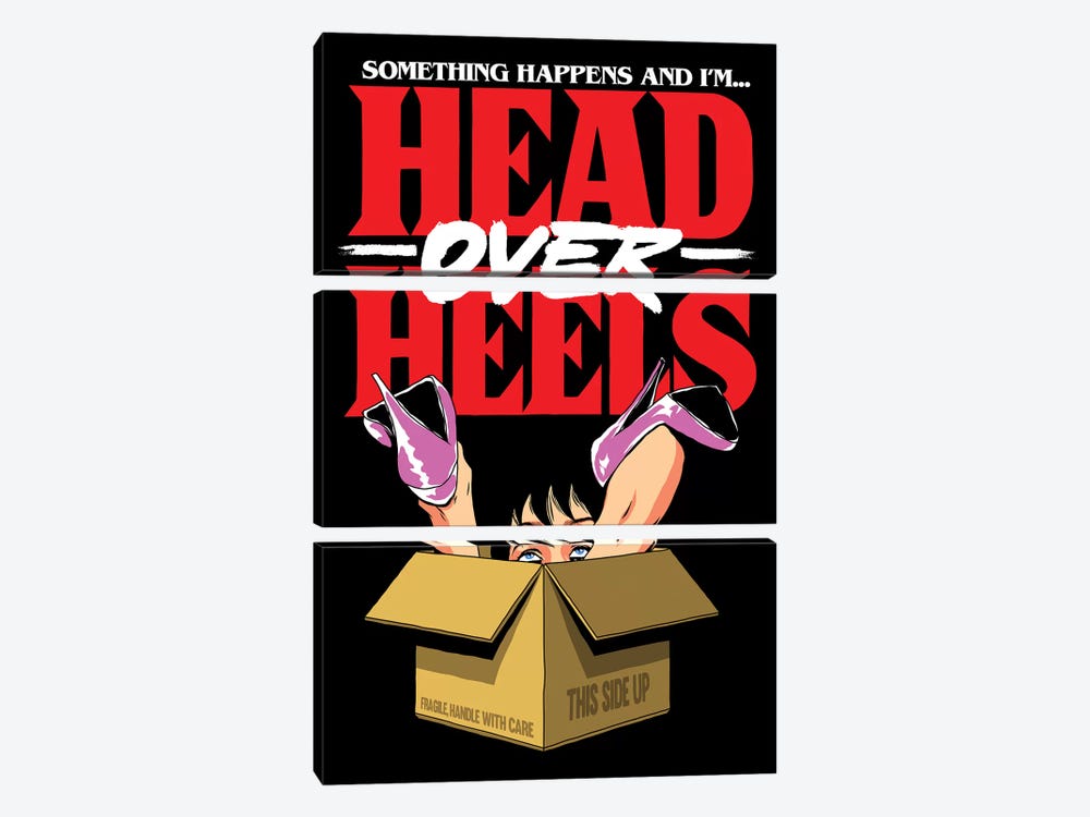 Head Over Heels by Butcher Billy 3-piece Canvas Print