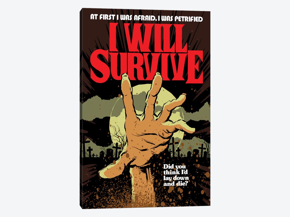 I Will Survive by Butcher Billy 1-piece Canvas Artwork