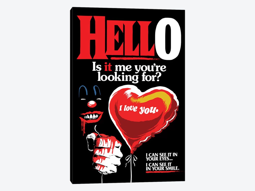 Is It Me You're Looking For? by Butcher Billy 1-piece Canvas Art Print