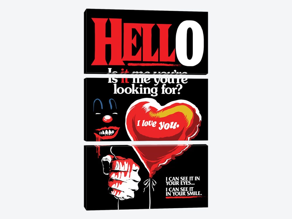Is It Me You're Looking For? by Butcher Billy 3-piece Art Print