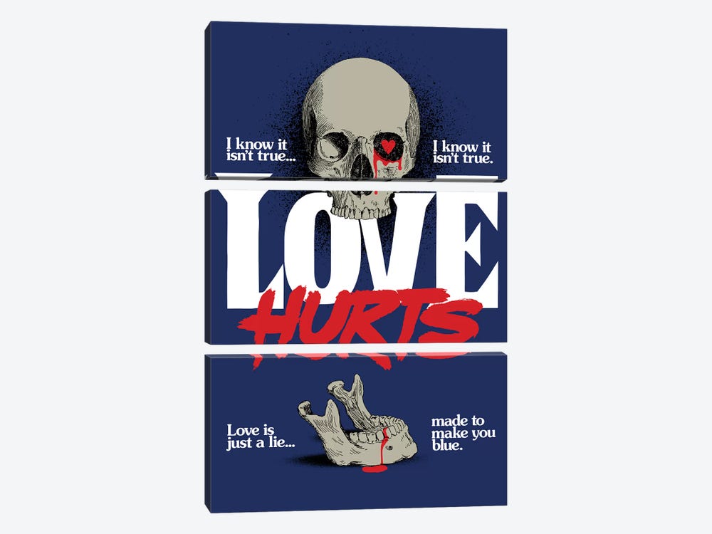 Love Hurts by Butcher Billy 3-piece Art Print