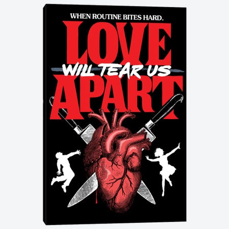 Love Will Tear Us Apart Canvas Print #BBY238} by Butcher Billy Canvas Art