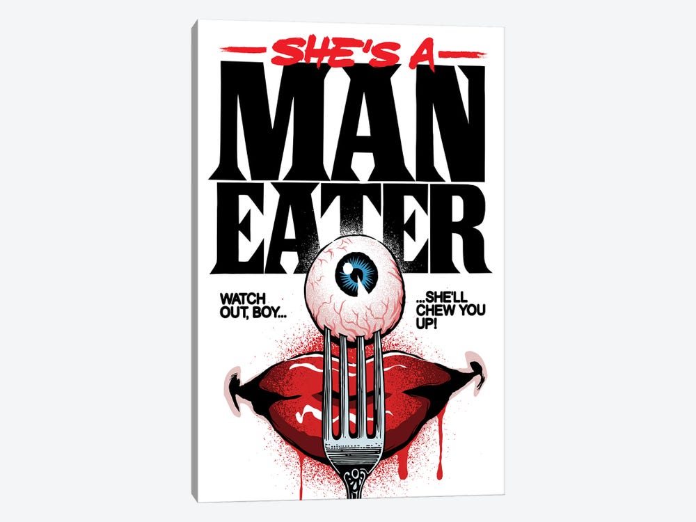 Maneater by Butcher Billy 1-piece Canvas Art Print