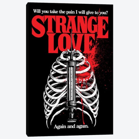 Strange Love Canvas Print #BBY245} by Butcher Billy Canvas Wall Art